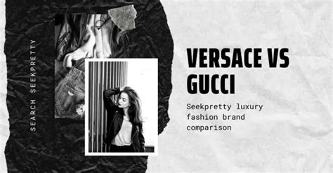 gucci vs versace watches|versace brand competitors.